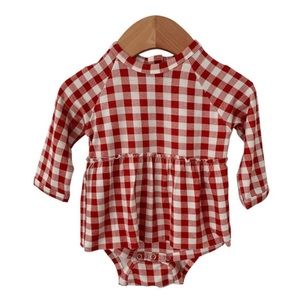 Spearmint Love Long Sleeve Skirted Bodysuit